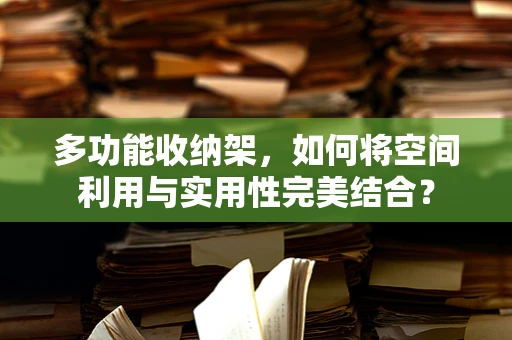 多功能收纳架，如何将空间利用与实用性完美结合？