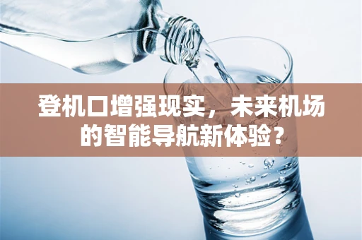 登机口增强现实，未来机场的智能导航新体验？