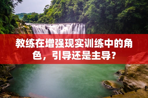 教练在增强现实训练中的角色，引导还是主导？