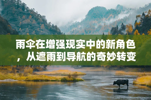 雨伞在增强现实中的新角色，从遮雨到导航的奇妙转变