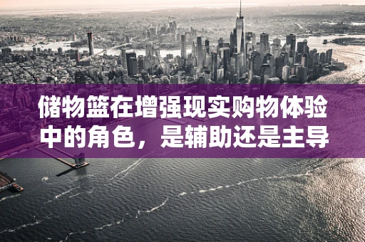 储物篮在增强现实购物体验中的角色，是辅助还是主导？
