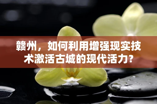 赣州，如何利用增强现实技术激活古城的现代活力？