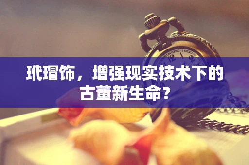玳瑁饰，增强现实技术下的古董新生命？