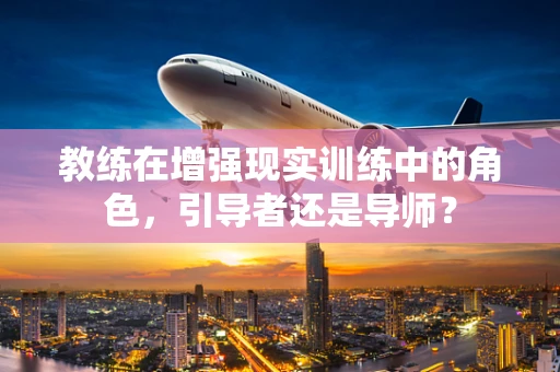 教练在增强现实训练中的角色，引导者还是导师？