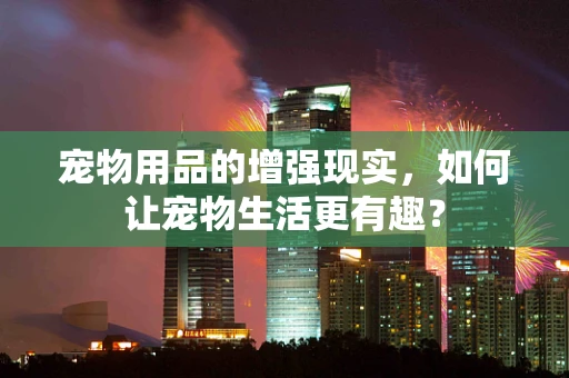 宠物用品的增强现实，如何让宠物生活更有趣？