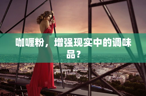 咖喱粉，增强现实中的调味品？