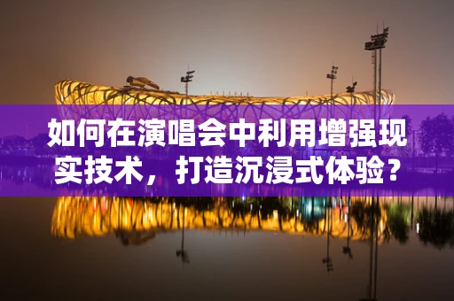 如何在演唱会中利用增强现实技术，打造沉浸式体验？