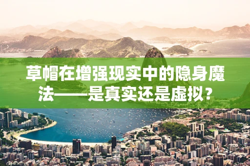 草帽在增强现实中的隐身魔法——是真实还是虚拟？