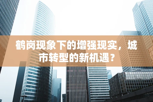 鹤岗现象下的增强现实，城市转型的新机遇？