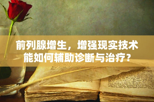 前列腺增生，增强现实技术能如何辅助诊断与治疗？