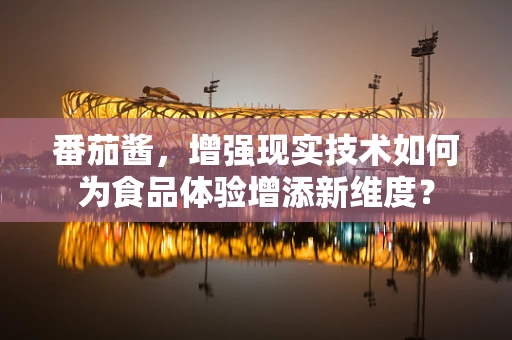 番茄酱，增强现实技术如何为食品体验增添新维度？
