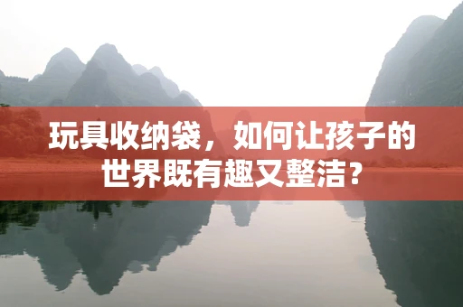 玩具收纳袋，如何让孩子的世界既有趣又整洁？