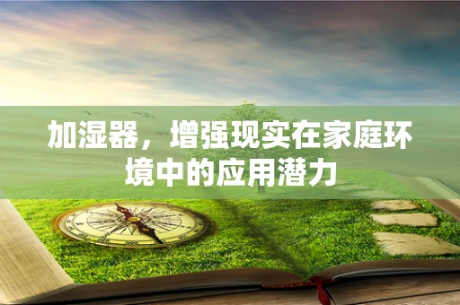 加湿器，增强现实在家庭环境中的应用潜力