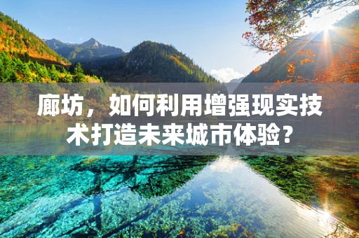 廊坊，如何利用增强现实技术打造未来城市体验？