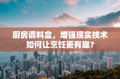 厨房调料盒，增强现实技术如何让烹饪更有趣？