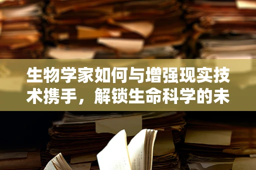 生物学家如何与增强现实技术携手，解锁生命科学的未知领域？