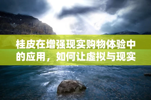 桂皮在增强现实购物体验中的应用，如何让虚拟与现实无缝对接？