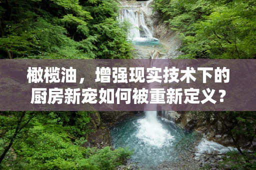橄榄油，增强现实技术下的厨房新宠如何被重新定义？