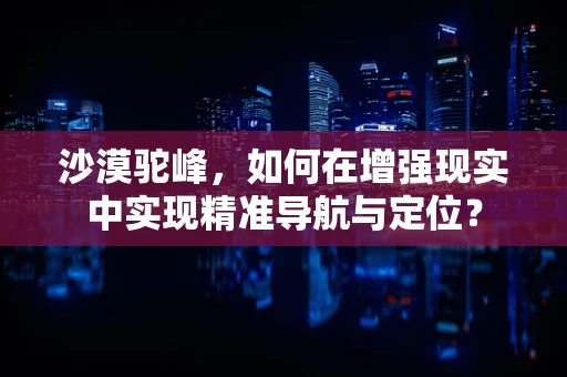 沙漠驼峰，如何在增强现实中实现精准导航与定位？