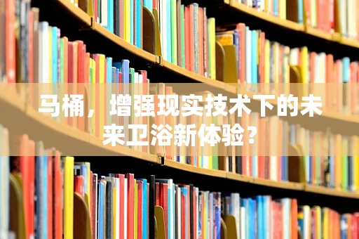 马桶，增强现实技术下的未来卫浴新体验？