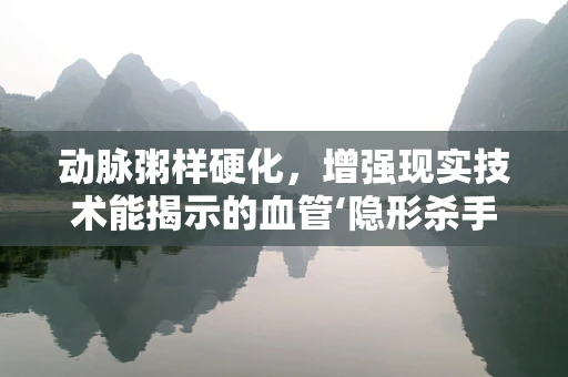动脉粥样硬化，增强现实技术能揭示的血管‘隐形杀手’？