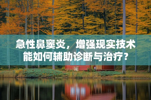 急性鼻窦炎，增强现实技术能如何辅助诊断与治疗？
