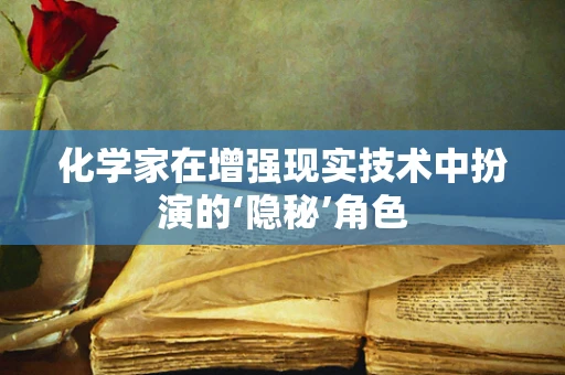 化学家在增强现实技术中扮演的‘隐秘’角色