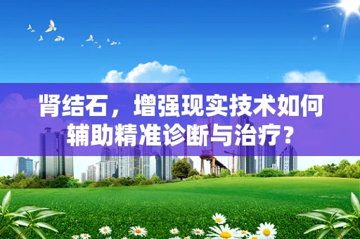 肾结石，增强现实技术如何辅助精准诊断与治疗？