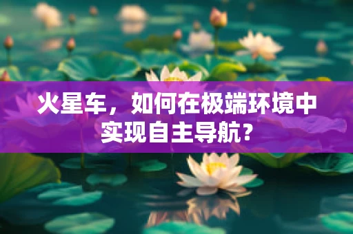 火星车，如何在极端环境中实现自主导航？