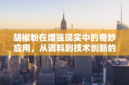 胡椒粉在增强现实中的奇妙应用，从调料到技术创新的桥梁？