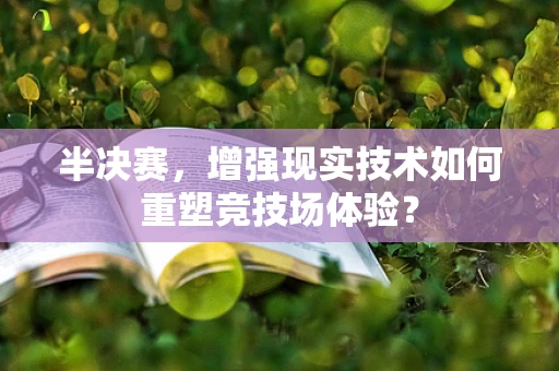 半决赛，增强现实技术如何重塑竞技场体验？