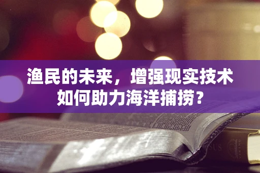 渔民的未来，增强现实技术如何助力海洋捕捞？