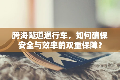 跨海隧道通行车，如何确保安全与效率的双重保障？