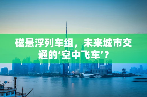 磁悬浮列车组，未来城市交通的‘空中飞车’？