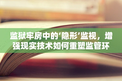 监狱牢房中的‘隐形’监视，增强现实技术如何重塑监管环境？