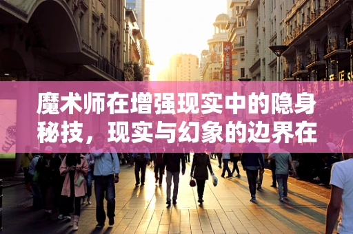魔术师在增强现实中的隐身秘技，现实与幻象的边界在哪里？