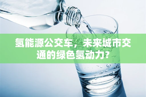 氢能源公交车，未来城市交通的绿色氢动力？