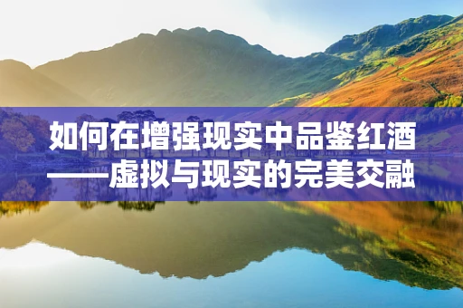 如何在增强现实中品鉴红酒——虚拟与现实的完美交融？