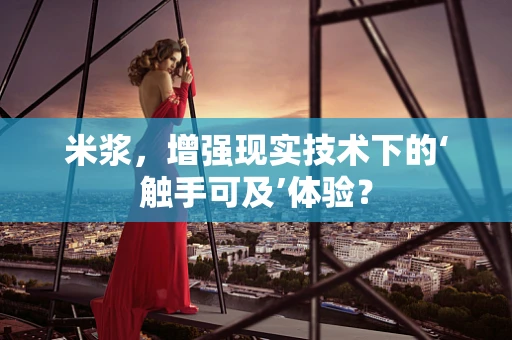 米浆，增强现实技术下的‘触手可及’体验？