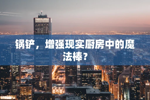锅铲，增强现实厨房中的魔法棒？