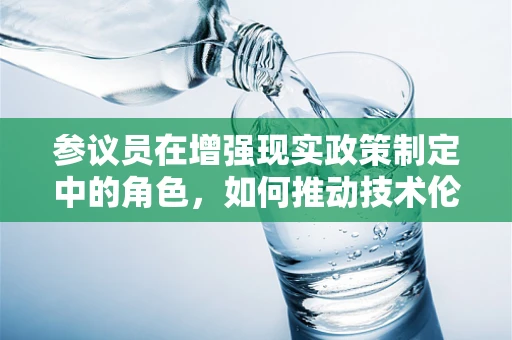 参议员在增强现实政策制定中的角色，如何推动技术伦理与安全？