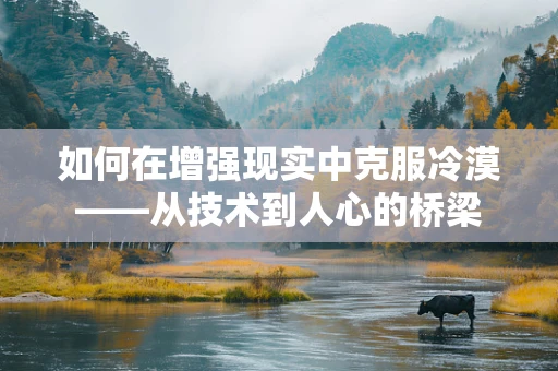 如何在增强现实中克服冷漠——从技术到人心的桥梁