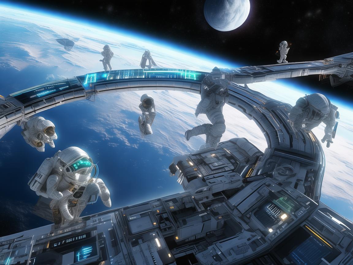 太空站，增强现实技术如何助力宇航员在无垠宇宙中的眼观六路？