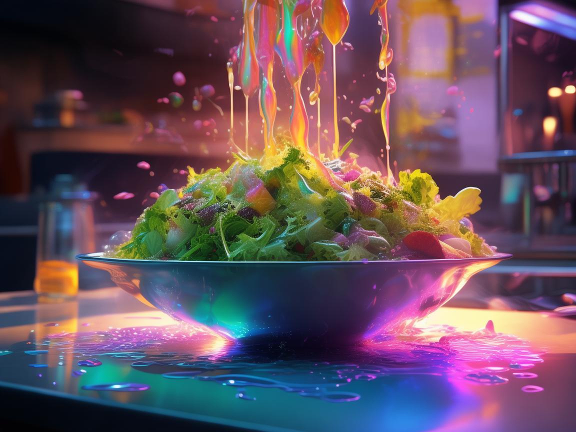 沙拉酱在增强现实中的应用，味觉与视觉的奇妙融合？