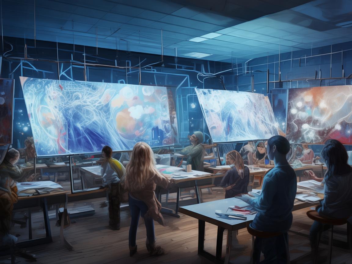 增强现实如何重塑美术教育,从画布到无限可能的虚拟画布? 增强现实如何重塑美术教育,从画布到无限可能的虚拟画布?